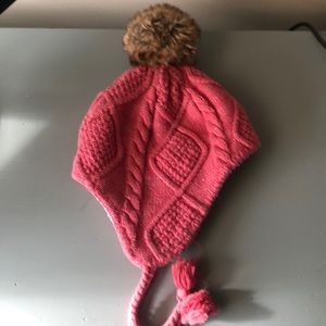 Hanna Anderssen sweater knit hat with ear flaps